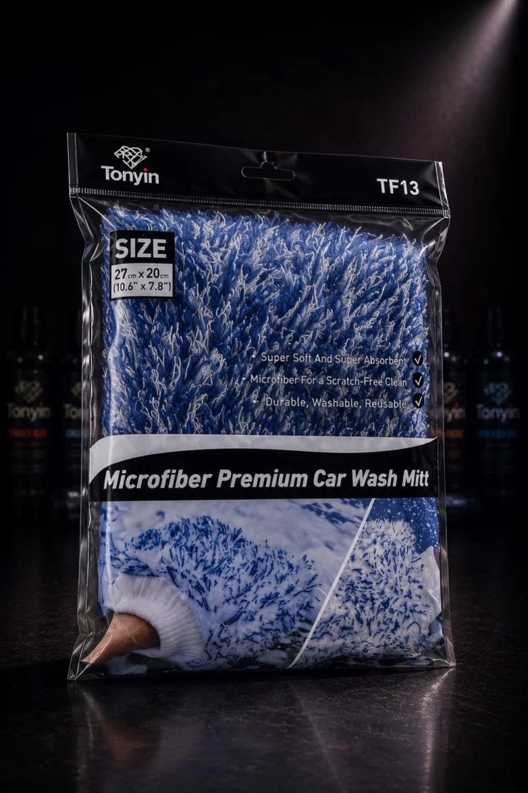 Gant de lavage auto en microfibre
